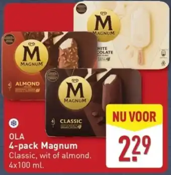 ALDI Ola 4-pack Magnum aanbieding