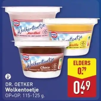 ALDI Dr. Oetker Wolkentoetje aanbieding