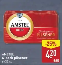 ALDI Amstel 6-pack pilsener aanbieding