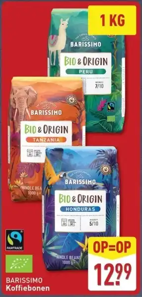 ALDI Barissimo Koffiebonen aanbieding