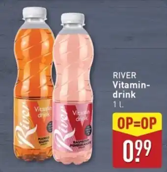 ALDI River Vitamin drink aanbieding
