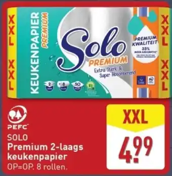 ALDI Solo Premium 2-Laags keukenpapier aanbieding