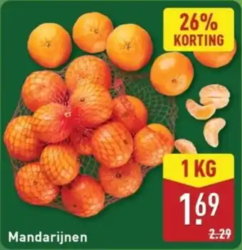 ALDI Mandarijnen aanbieding