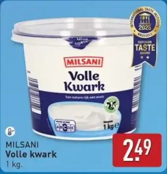 ALDI Milsani Volle kwark aanbieding