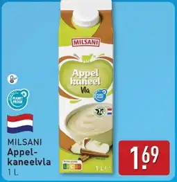 ALDI Milsani Appel-kaneelvla aanbieding