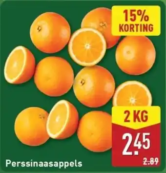 ALDI Perssinaasappels aanbieding