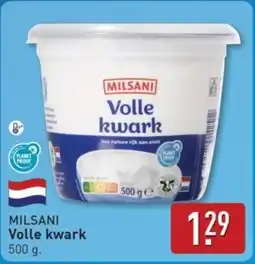 ALDI Milsani Volle kwark aanbieding
