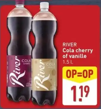ALDI River Cola cherry of vanille aanbieding