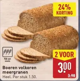 ALDI Boeren volkoren meergranen aanbieding