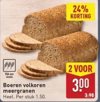 ALDI Boeren volkoren meergranen aanbieding
