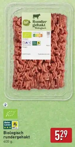 ALDI Biologisch rundergehakt aanbieding