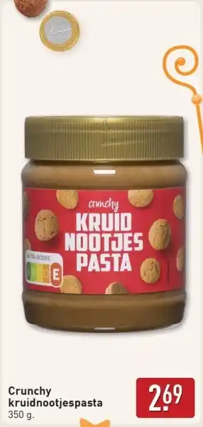 ALDI Crunchy kruidnootjespasta aanbieding