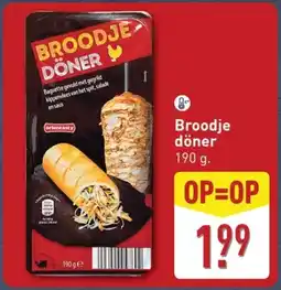 ALDI Broodje döner aanbieding