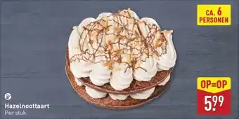 ALDI Hazelnoottaart aanbieding