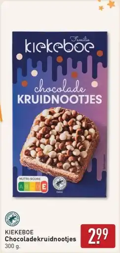 ALDI Kiekeboe Chocoladekruidnootjes aanbieding