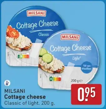 ALDI Milsani Cottage cheese aanbieding