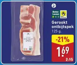 ALDI Gerookt ontbijtspek aanbieding