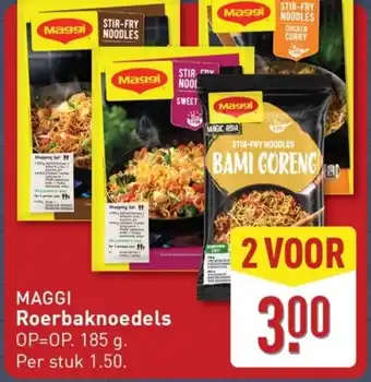 ALDI Maggi Roerbaknoedels aanbieding