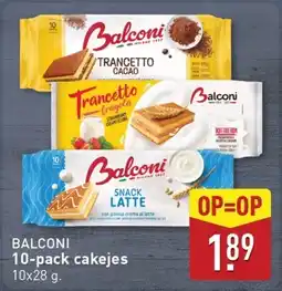ALDI Balconi 10-pack cakejes aanbieding