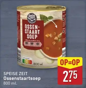 ALDI Speise zeit Ossenstaartsoep aanbieding