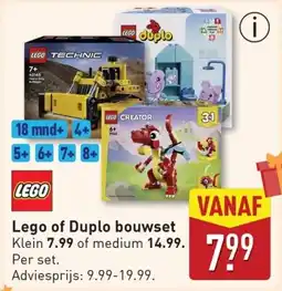 ALDI Lego of Duplo bouwset aanbieding