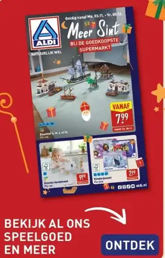 ALDI Bekijk al ons speelgoed en meer aanbieding