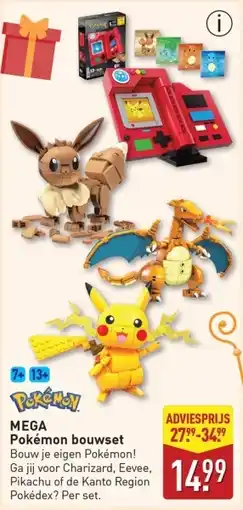 ALDI Mega Pokémon bouwset aanbieding