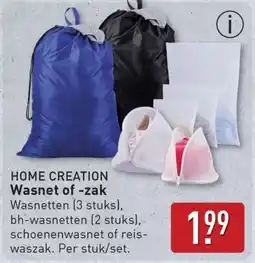 ALDI Home creation Wasnet of zak aanbieding