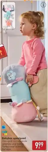ALDI Babybox speelgoed aanbieding