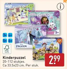 ALDI Kinderpuzzel aanbieding
