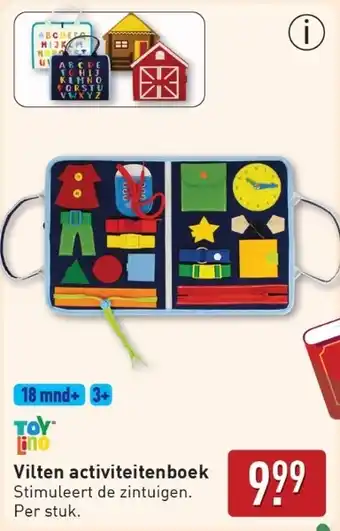 ALDI Vilten activiteitenboek aanbieding