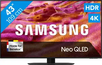MediaMarkt SAMSUNG 43 Neo QLED 4K TV QN90F Mini LED (2025) aanbieding