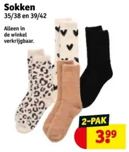 Kruidvat Sokken aanbieding