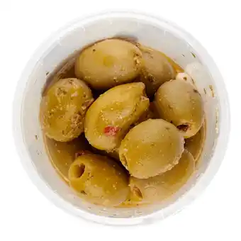 Dekamarkt DekaMarkt Olijven knoflook groen aanbieding