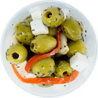 Dekamarkt DekaMarkt Olijven met zachte kaas aanbieding