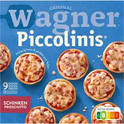 Dekamarkt Wagner Piccolinis prosciutto 9 stuks aanbieding