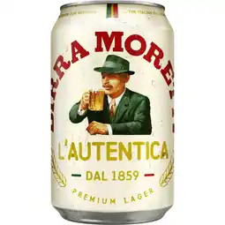 Dekamarkt Birra Moretti Pilsener aanbieding