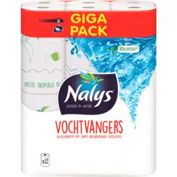 Dekamarkt Nalys Keukenpapier vochtvangers aanbieding