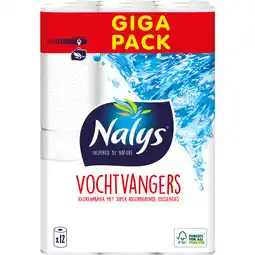 Dekamarkt Nalys Keukenpapier vochtvangers aanbieding