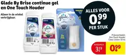 Kruidvat Glade By Brise continue gel en One Touch Houder aanbieding