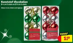 Kruidvat Kunststof discoballen aanbieding