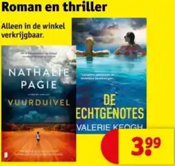 Kruidvat Roman en thriller aanbieding