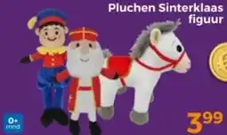 Trekpleister Pluchen Sinterklaas figuur aanbieding