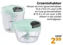 Trekpleister Groentehakker aanbieding