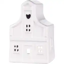 Albert Heijn AH Excellent Windlicht zaans huisje wit aanbieding