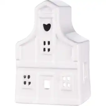 Albert Heijn AH Excellent Windlicht zaans huisje wit aanbieding