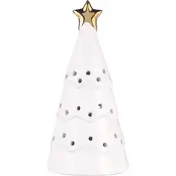 Albert Heijn AH Excellent Windlicht boompje wit LED aanbieding