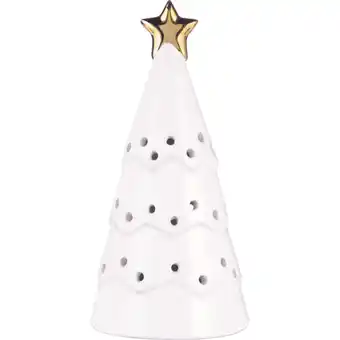 Albert Heijn AH Excellent Windlicht boompje wit LED aanbieding