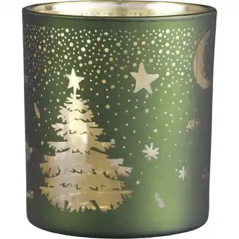 Albert Heijn AH Excellent Waxinelichthouder groen aanbieding