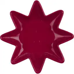 Albert Heijn AH Excellent Schaaltje ster rood 18cm aanbieding